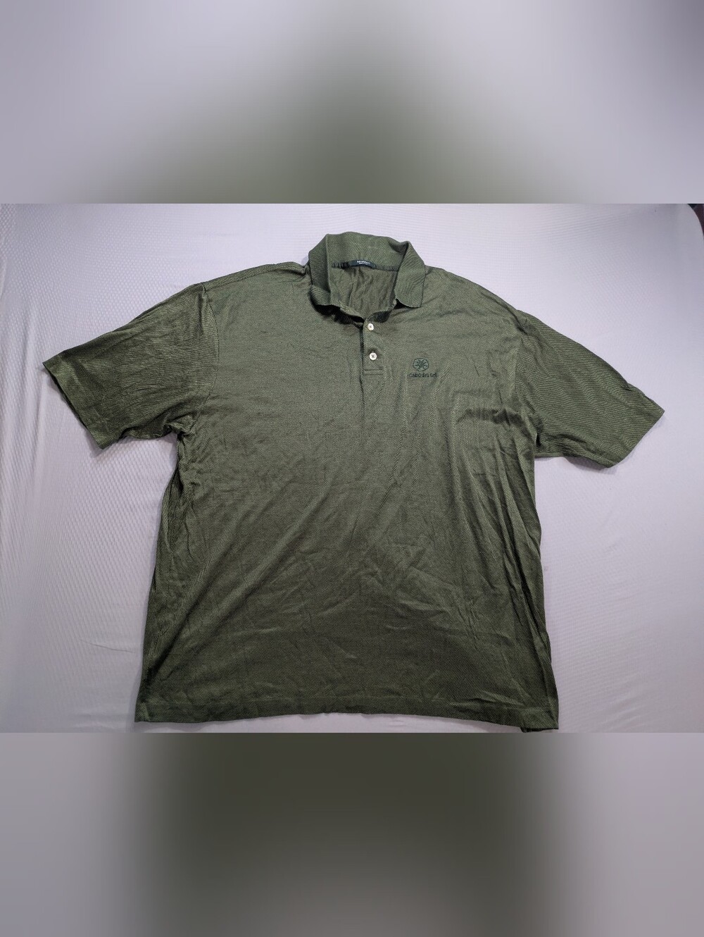 VTG Cabo Del Sol Polo Shirt Golf Marbas Short Sleeve Men XL Cotton